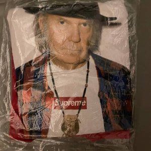 Supreme Neil Young Tee Red Medium